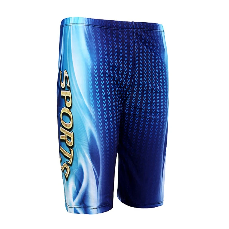 Men Swim Trunks Quick Dry Waterproof Bathing Suit Male Diving Swimsuit Boxer Briefs Surf Board Beach Men\'s Sportswear Swimwear
