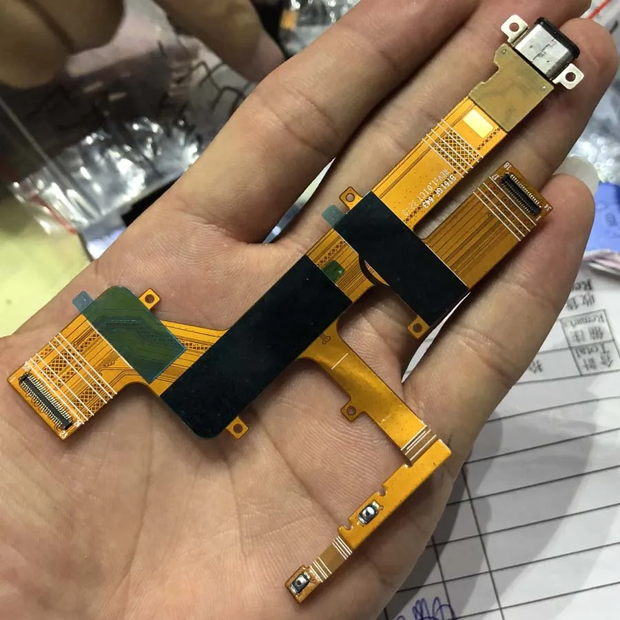 

New USB Charging Dock Port Connector Flex Cable For Caterpillar Cat S61 volume button flex cable
