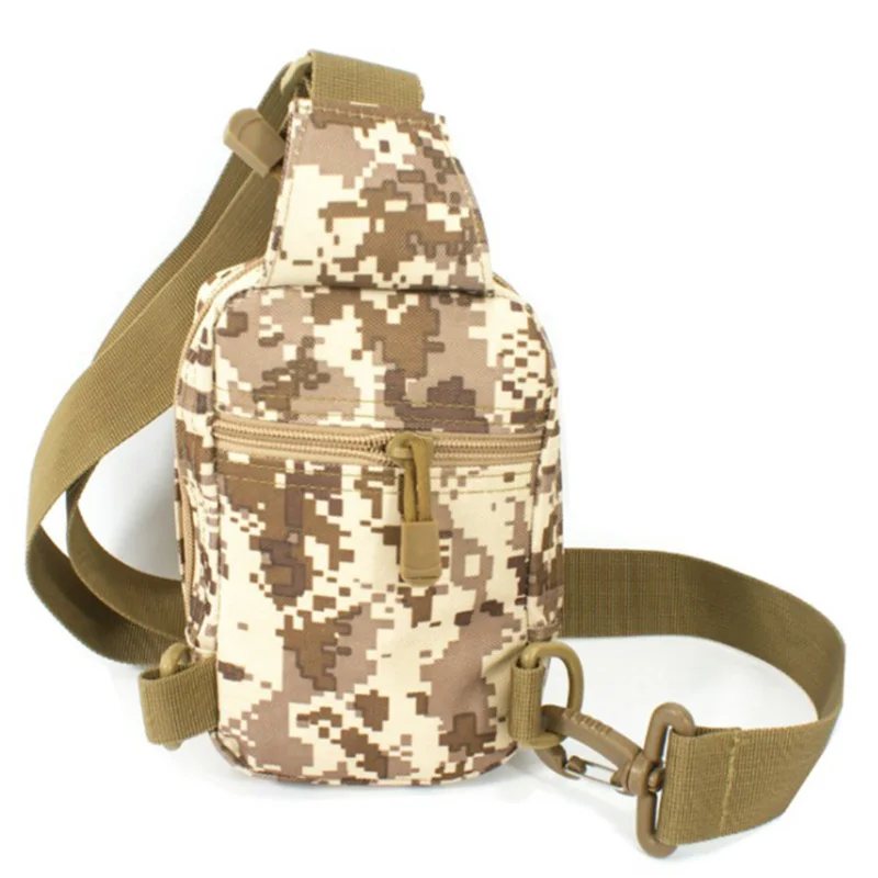 

Waterproof Sport Bags Bag Camouflage Small Chest Bag with Molle Outdoor Travel Hiking Camping Bag