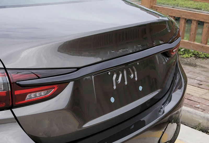 Для Mazda 6 Atenza Sedan внешние аксессуары ABS углеродное волокно Задняя Крышка багажника формовочная крышка отделка автомобиля Стайлинг
