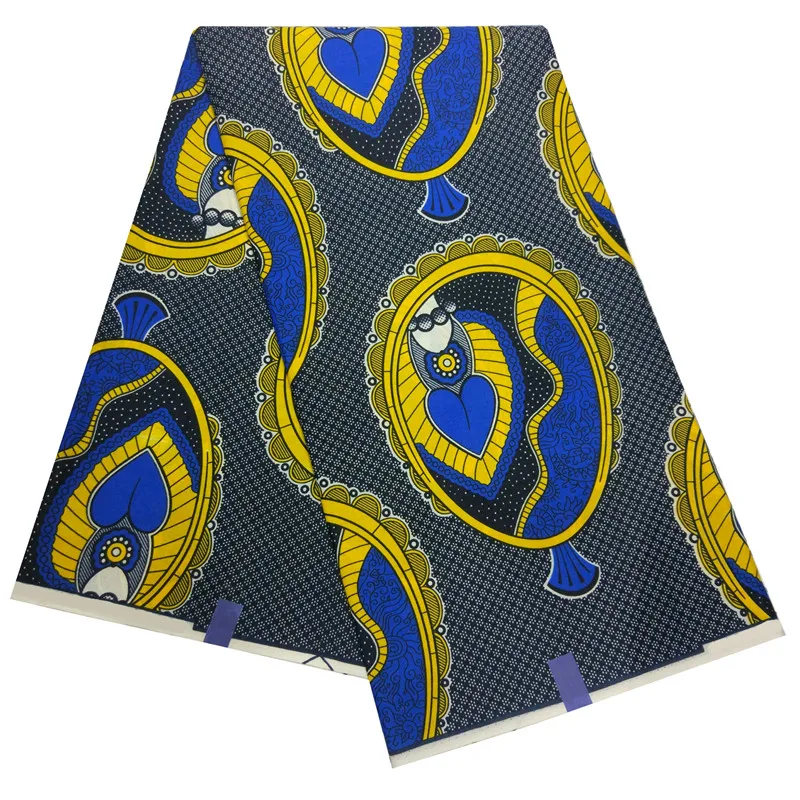 Голландский воск высокого качества африканский Дашики воск ткань женские вечерние платья ткань - Цвет: as picture
