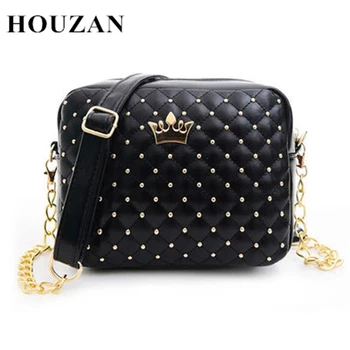 

Fashion Brand Women Messenger Bag Ladies Rivet Shoulder Crossbody Designer Bolsos Bolsas Feminina Sac A Main Femme De Marque