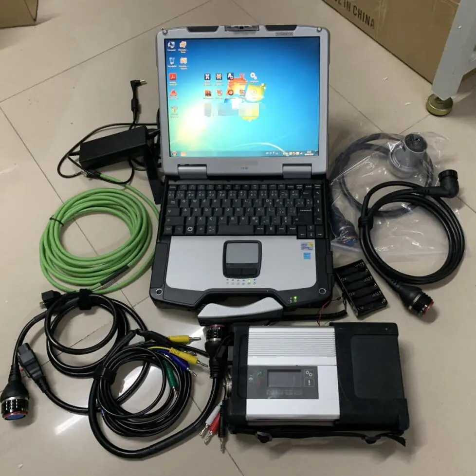 Mb star diagnostic tool super sd c5 laptop