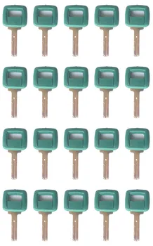 

20X For Volvo Loader Haul Truck Heavy Equipment Laser Cut Ignition Key 11039228 Free Shipping