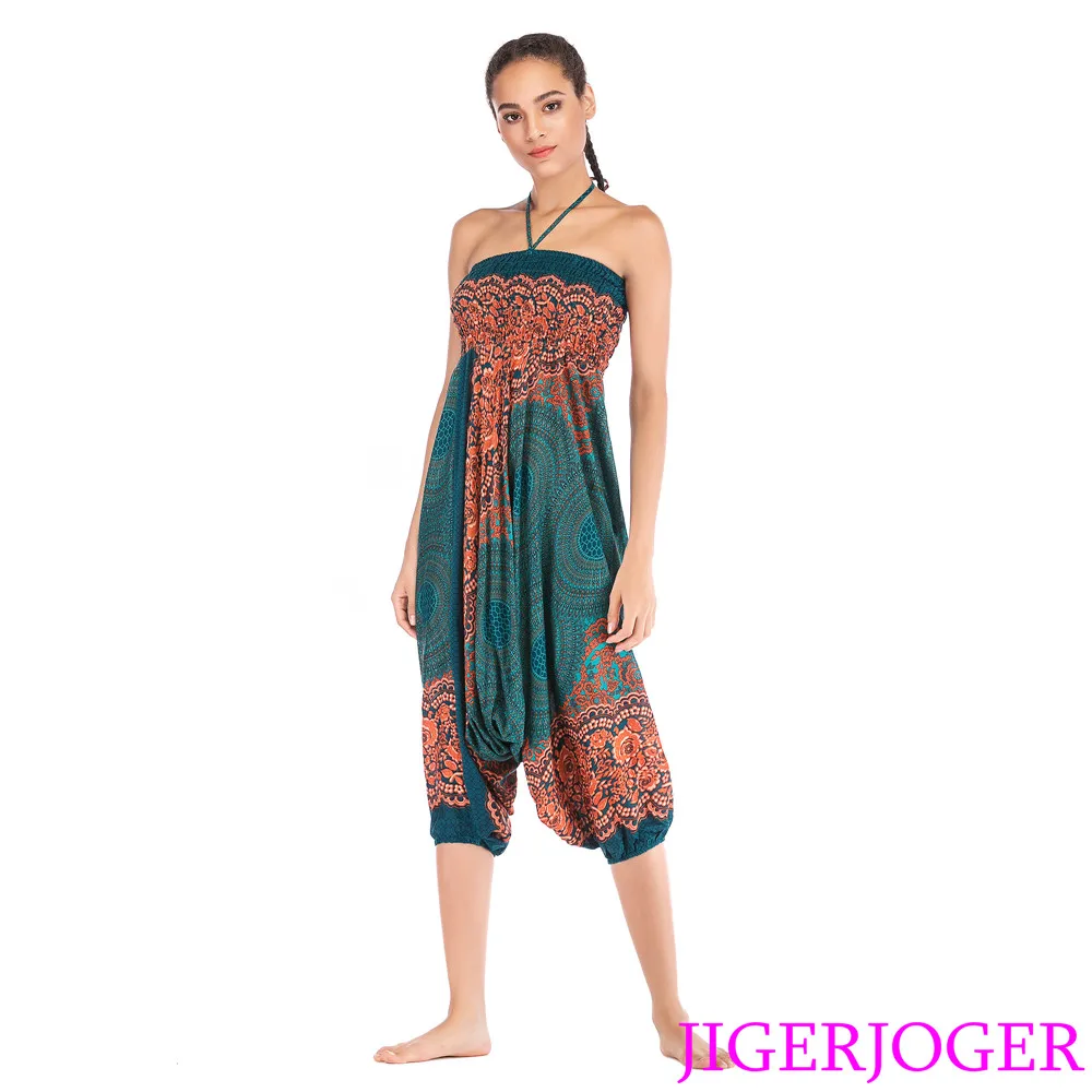 BRMJ005 Big Round Mandala Jumpsuit Teal Blue (7)