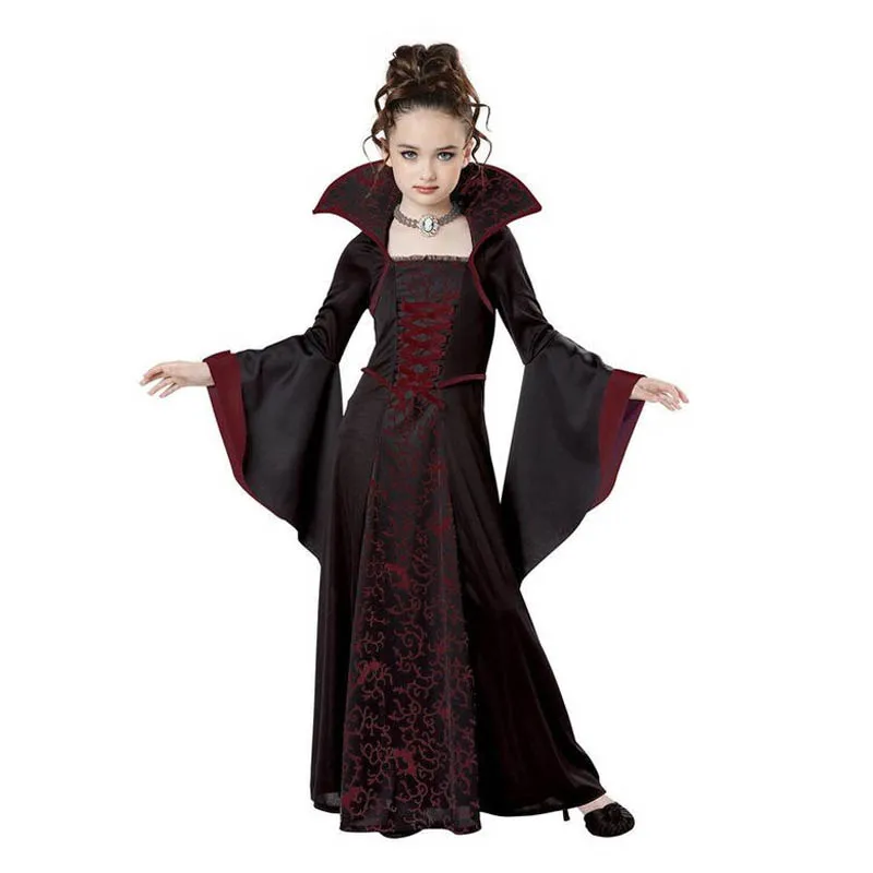 Cosplay&ware Halloween Costume For Kids Girls Witch Vampire Cosplay Disfraz Mujer Children’s Performance Clothing Party -Zentai shop online H9ede8883fb2d4472ac087ef89cbdb990g.jpg