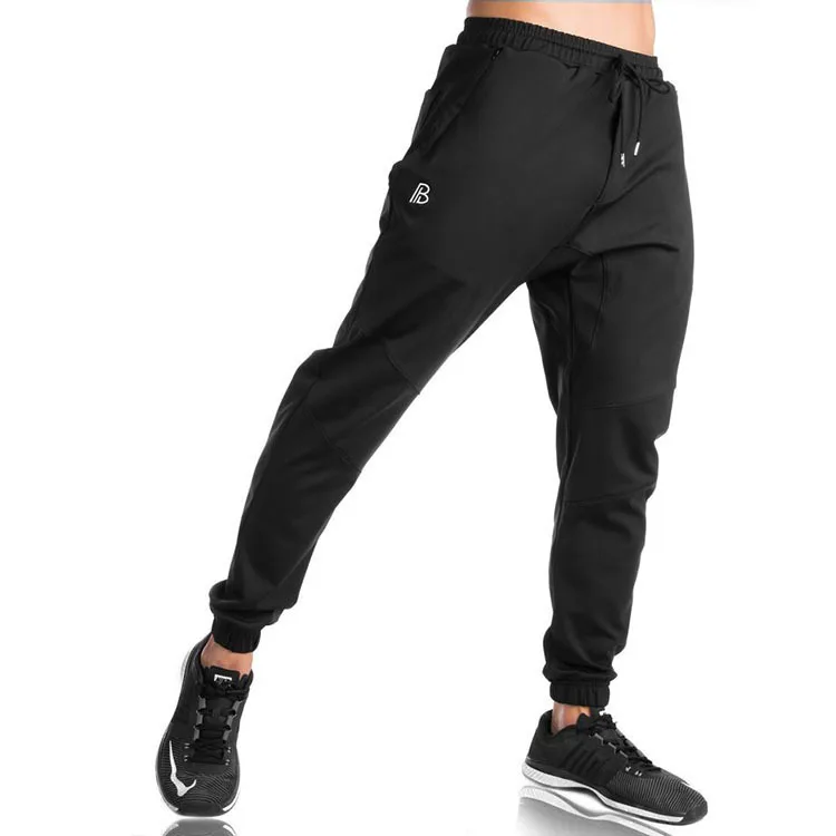 

Muscle Brother Autumn And Winter Sports Casual Trousers Brother Men's Slim Fit Drawstring Top Running Training Fitness Pants
