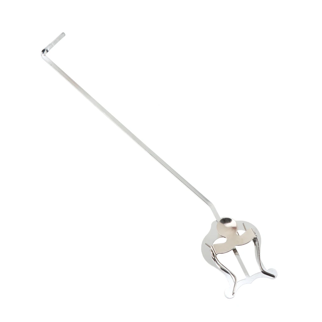 Marching Baritone Clamp-on Lyre Sheet Music Clip Stand Instrument Holder for Musical Instrument Accessories, Easy Install Marching Baritone Clamp-on Lyre Sheet Music Clip Stand Instrument Holder for Musical Instrument Accessories, Easy Install