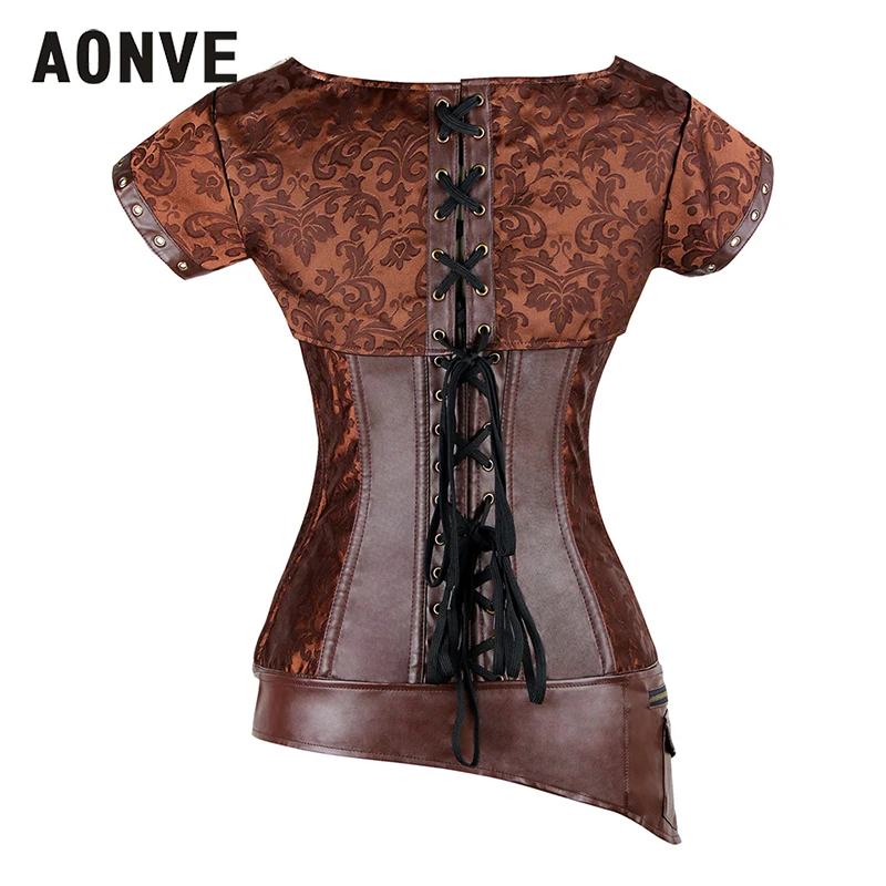 vintage brown corset (12)