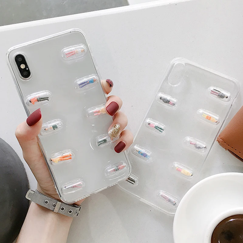 Чехол для iphone 7 8 6s 6 plus x xr xs max Мягкая силиконовая защитная крышка задней панели