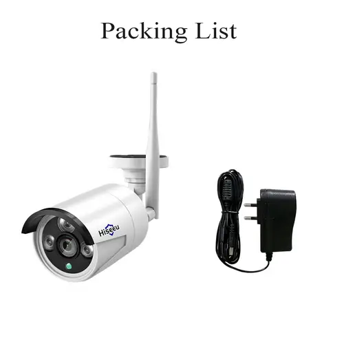 Hiseeu 3MP/5M Wireless IP Camera 3.6mm Lens Waterproof Security WiFi Camera for Hiseeu Wireless CCTV System Kits IP Pro APP View - Image 4