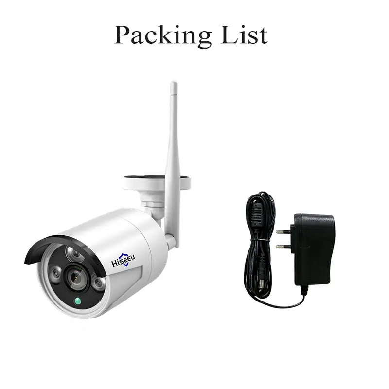 Hiseeu 3MP/5M Wireless IP Camera 3.6mm Lens Waterproof Security WiFi Camera for Hiseeu Wireless CCTV System Kits IP Pro APP View - Image 4