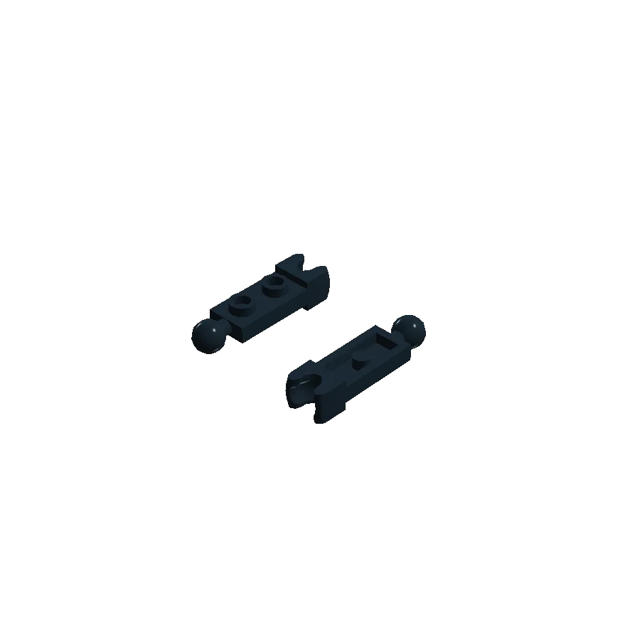 [MOC Hub] 30 шт. пластина 1x2 шариковые строительные блоки совместимые с основными