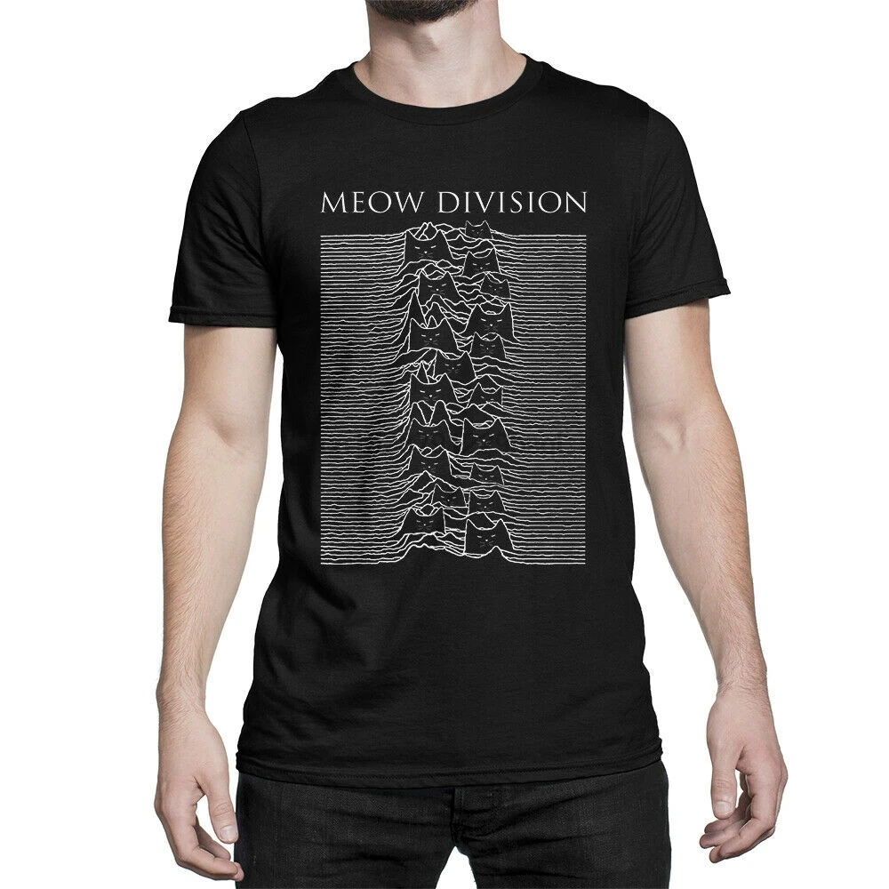 Meow Division Unknown Pleasures T Shirt 