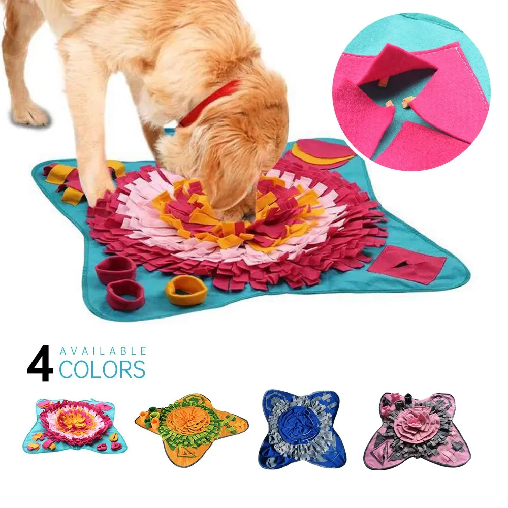 

Pet Training Mats Playing Dog Mat Dog Slow Feeding Game Mat Washable Foraging Training Puzzle Mat Relaxing Toy Puppies Dogs