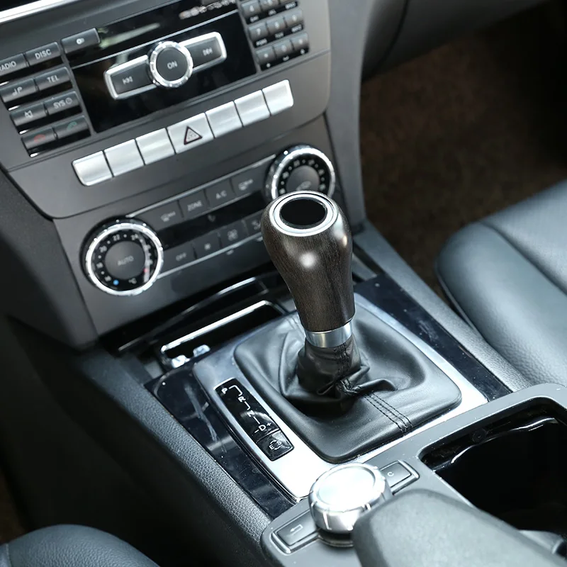 ABS автомобиля шестерни цельнокройная головка отделка наклейка для Mercedes Benz C Class W204 E W212 GLK X204 CLS W218 A G класс автомобильные аксессуары