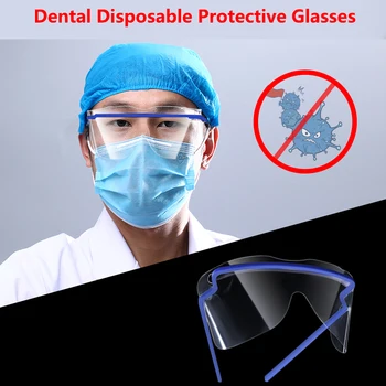 

50pcs Disposable Dental Protective Glasses Dental Protection Goggles Mask Affordable Comfortable to Wear Dental Protection Tools