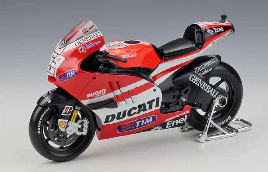 Maisto 1:10 2013 поездок на мотоцикле Ducati Desmosedici Ники Хэйден № 69 мотоцикл велосипед Модель в коробке