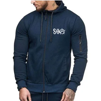 

Mens Hoodies For SOA Sons of anarchy the child Print Casual Skull Men Fashion Long-Sleeved Sportswear Hoodies Male Clothing