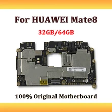 Разблокированная Логическая плата для Huawei Ascend Mate 8 материнская плата с чипами, для Huawei Ascend Mate 8 пульт управления с Android Системы