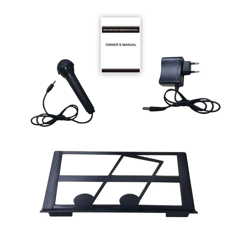 

Model Microphone Music Piano Musical Instrument Toy Multi-functional Educational CHILDREN'S Electronic Keyboard