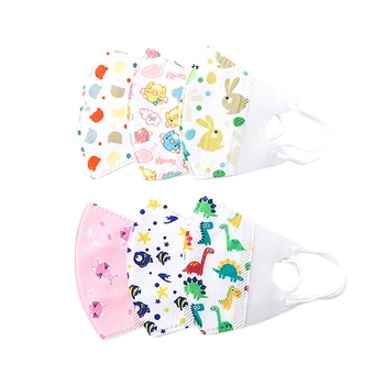 

10pcs Disposable Kids Face Mask Anti Dust PM2.5 Filter Mouth Mask Cute Cartoon Masks For Baby Children Soft Mouth Nose Cover