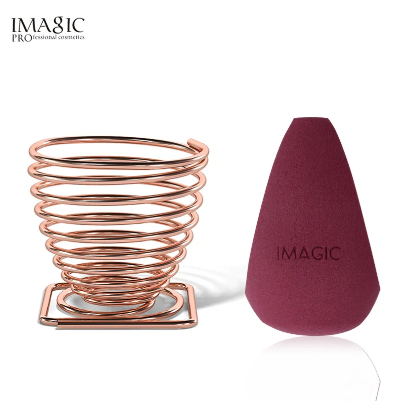 TL-5-F IMAGIC beauty дышащий антибактериальный металлический порошковый Пыльник для хранения стеллаж для сушки губка яичная подставка - Цвет: TL-5-F