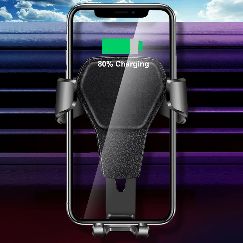 Гравитационный Автомобильный держатель для телефона в автомобиле, крепление на вентиляционное отверстие, без магнитного держателя для мобильного телефона, подставка для сотового телефона, поддержка для iPhone 11X7 8 6