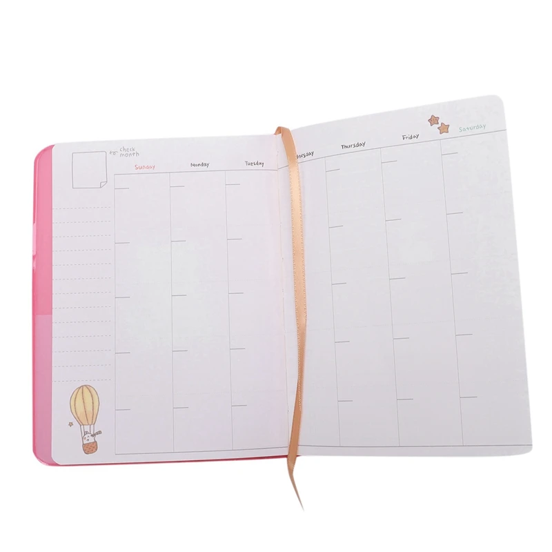Кролик модель блокнот кожа дневник Planbook(розовый