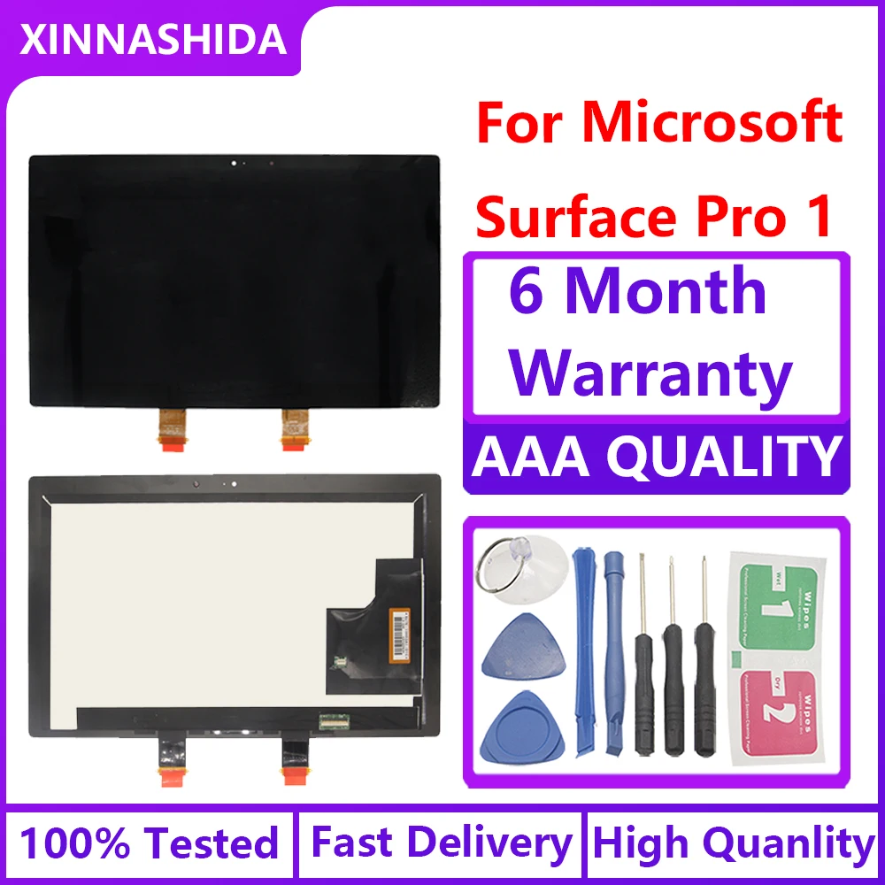 USA LCD Display 10.6" For Microsoft Surface PRO 1st 1514 Touch Screen Assembly 