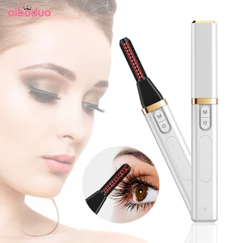 

Portable Electric Eyelash Curler USB Rechargeable Heated Eyelash Long-Lasting Electric Ironing Eyelash Curler Eye Makeup Tools