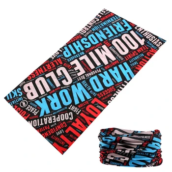 

2020 Fashion Graffiti Red Lattice Magic Tubular Cycling Bandana Outdoor Sport Bicycle Neck Warmer Scarf Face Shield Mask