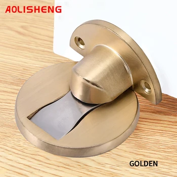 

AOLISHENG Magnetic Door Stop Door Stop Hidden Door Holder Grab Floor Nailless Door Stop Furniture Hardware