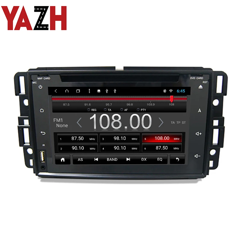 YAZH Android 9 0 2 Гб ОЗУ 32 ПЗУ 8 дюймовый сенсорный экран автомобильный dvd gps навигатор