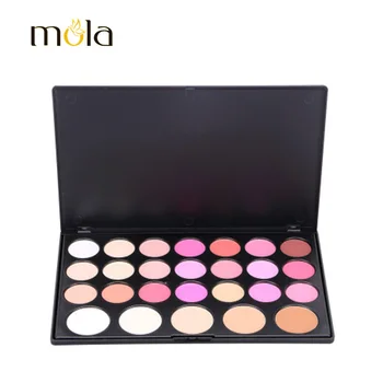 

1M Minimum 10 ,Total 26 colors Blush Repair Combination Tray Can Private Label Custom Logo If meet Minimum Wholesale Cosmetics