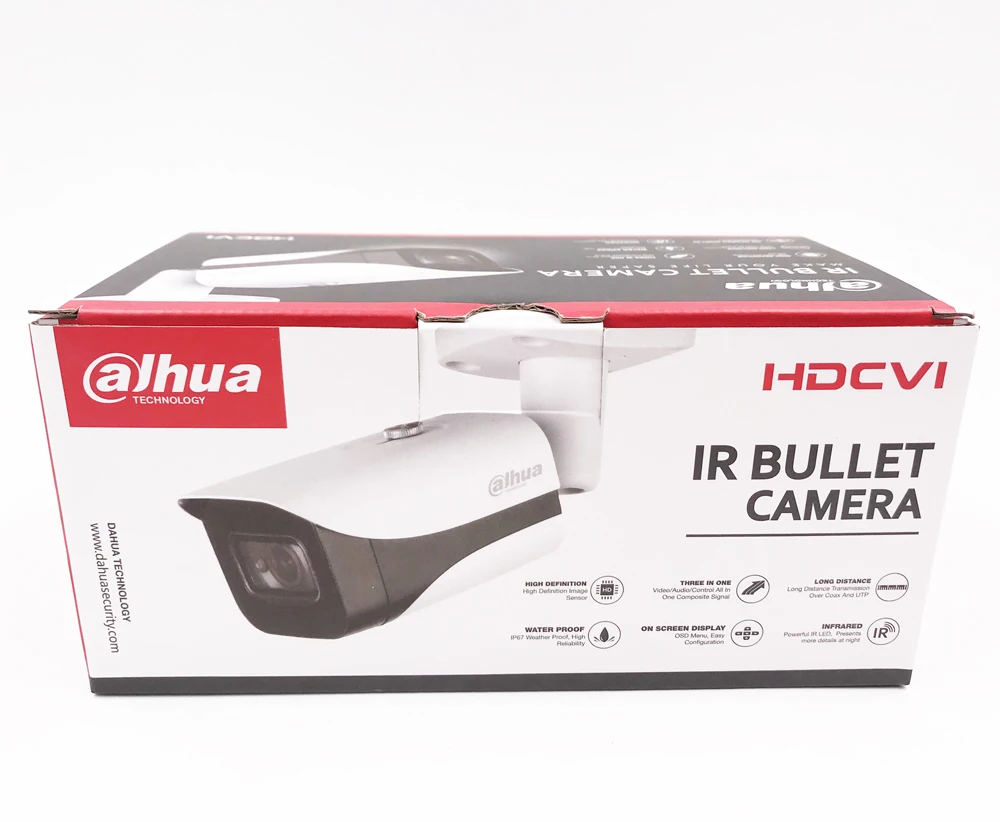  New Dahua 4K Starlight HDCVI Camera Smart IR Dome Camera Video Resolution 8MP Built in Mic IP67 Coa