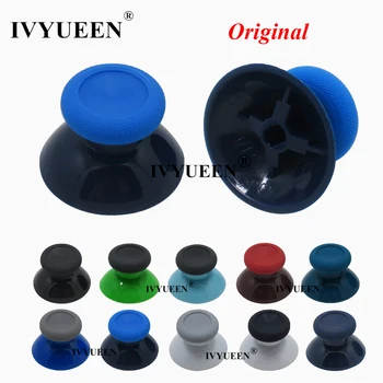 

IVYUEEN 2 PCS Original Black Blue 3d Analog Sticks Joystick Cap for Microsoft XBox One X S Controller Analogue Thumbsticks Grips