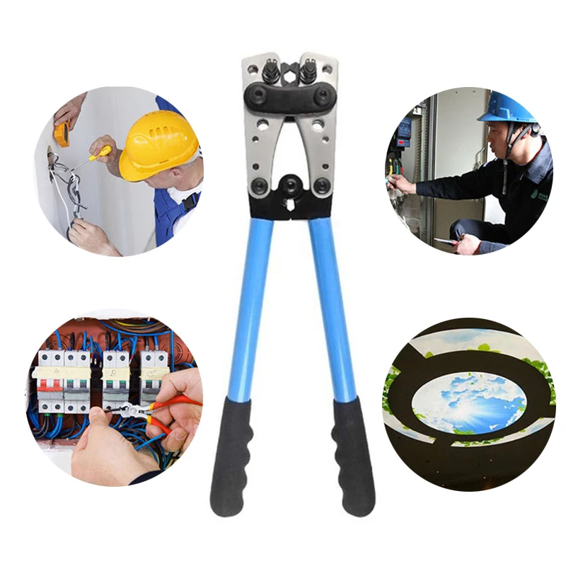 KINDLOV обжимные плоскогубцы многофункциональный инструмент AWG8-10 трещотка Alicate De Crimpar шестигранный кабель контактная колодка стриппера инструмент для обжима проводов ручные инструменты