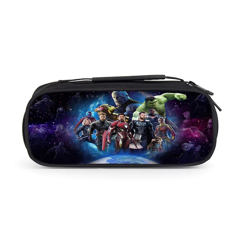 12 Мстители пенал 3D печати пенал для детей, школьные принадлежности для детей завершающей Карандаш сумка для путешествий на молнии «Супергерои» - Цвет: 12