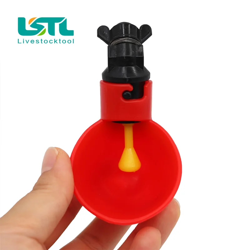 Чашка-поилка для цыплят 10 шт. капельная чашка-поилка поилки птиц перепелов | Дом и