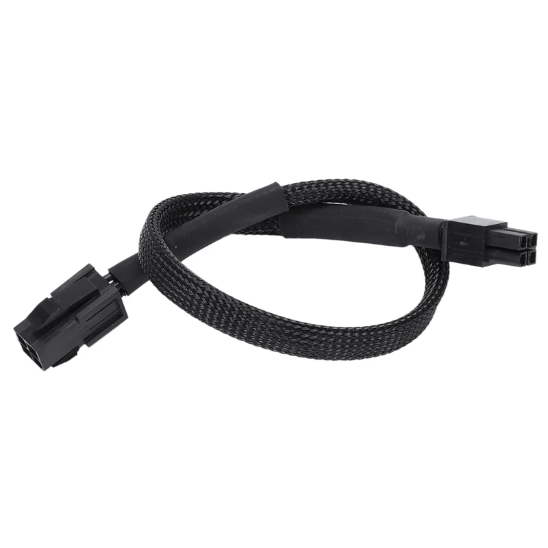 Втулки ATX 4 Pin P4 Male to ATX P4 Female cpu удлинитель питания черный