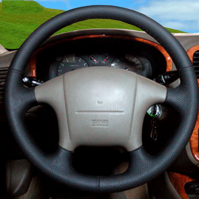 Чехол на руль для Hyundai Sonata Old 2005 прочный чехол stylin|Чехлы руль| |