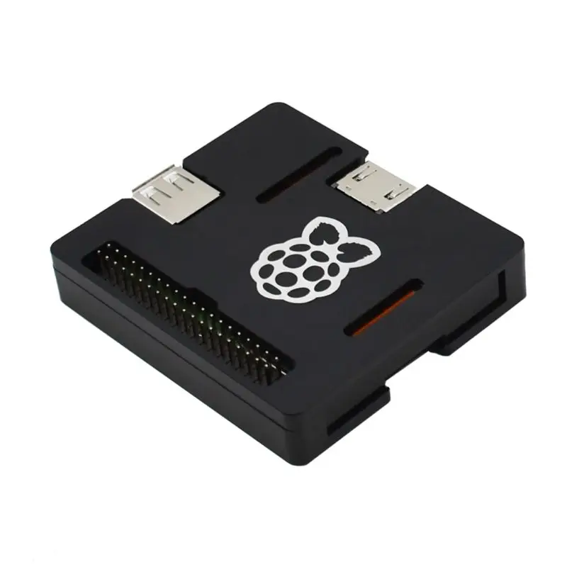 Ультратонкий алюминиевый охлаждающий чехол металлический корпус для Raspberry Pi Модель 3A/A