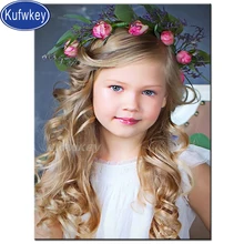 DIY фото на заказ! diy алмазная живопись красивый ангел вышивка стразами девушка животное Круглый Алмазный дисплей с головоломкой украшение дома