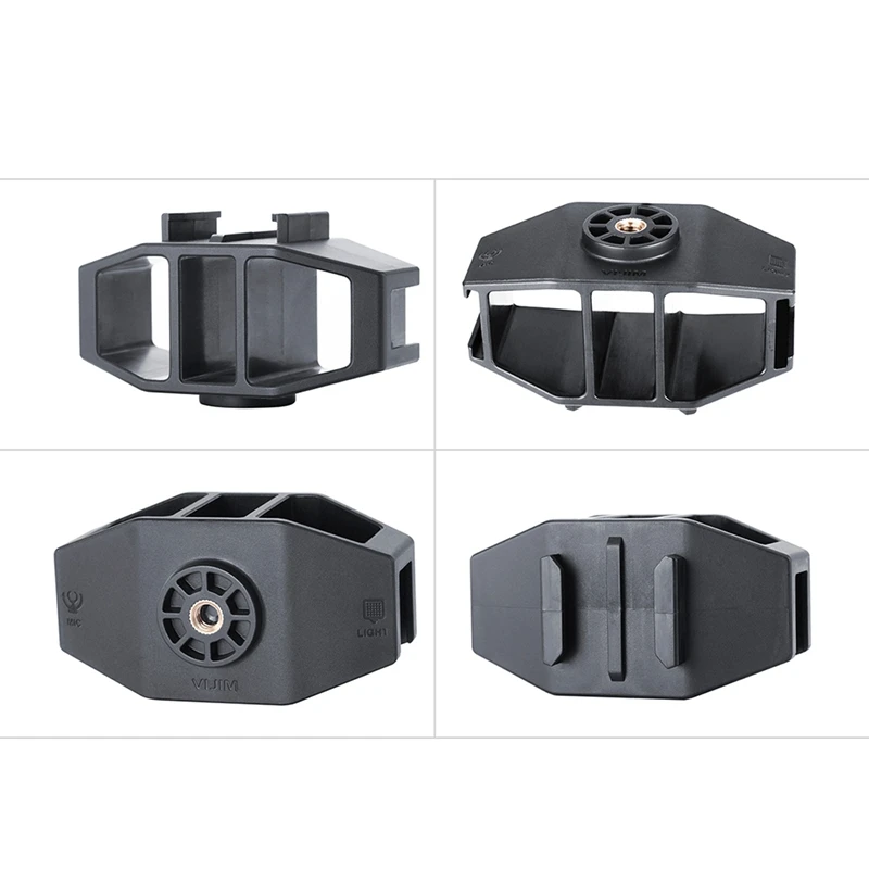 Vijim Gp-1 для-Gopro Vlogging Stand кронштейн двойной Холодный башмак крепление 1/4 дюймов штатив резьба для-Gopro Hero 7 6 5 Sjcam-Eken Spo