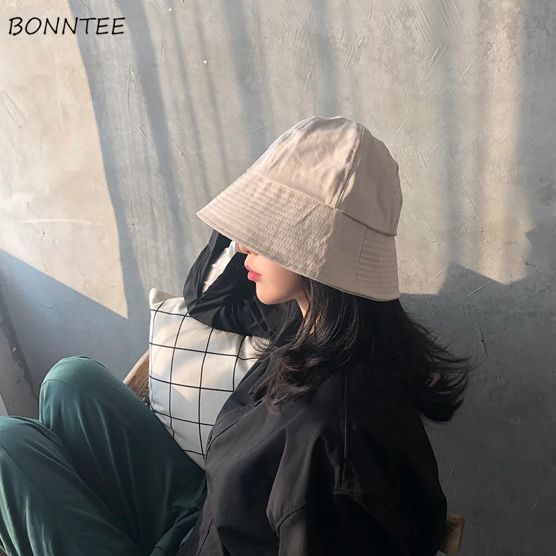 Bucket Hats Women Leisure Ins Beach 