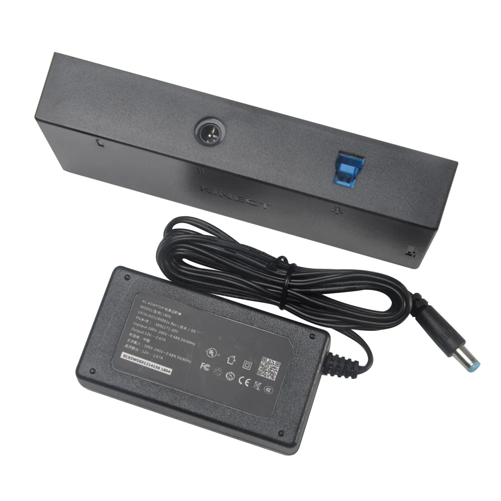 Адаптер питания Профессиональный портативный ABS для Kinect 2,0