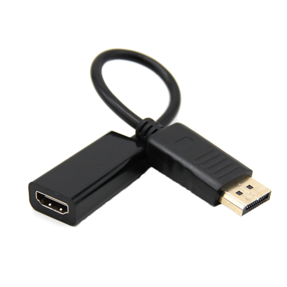 DP to HDMI-compatible 4K Cable PC DisplayPort Mini Projector Projetor TV Television Monitor 1.4 For hp Laptop | Электроника