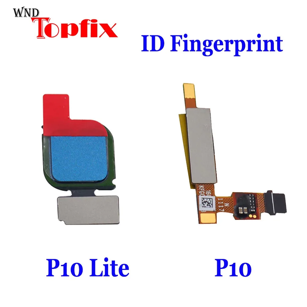 

New For Huawei P10/10 Plus Home Key Fingerprint Sensor Button Flex Cable For Huawei P10 Lite Touch ID Fingerprint Flex