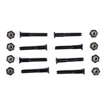 

8pcs Spare Longboard Hardware Repair Durable Truck Screw Nut Set Medium Carbon Steel Speed Racing Skateboard Cruiser Fixing Home